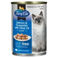 Fussy Cat Gf Adult Salmon & Oceanfish 400G 12Pk(Om12) 