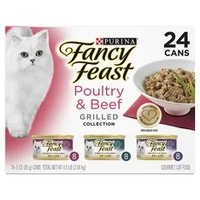 Fancy Feast Classic Beef & Poultry Grilled 24X85G 