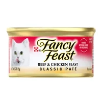 Fancy Feast Classic Pate Beef & Chicken 85G 24Pk (Om24) 
