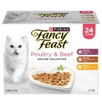 Fancy Feast Grilled Poultry & Beef Variety 85G 24Pk  