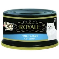 Fancy Feast Royale Tuna Flakes 85G 24Pk  (Om24) 