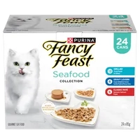 Fancy Feast Seafood Collection Variety 85G 24Pk  