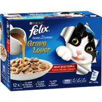 Felix Gravy Lovers Meat 12X85G  