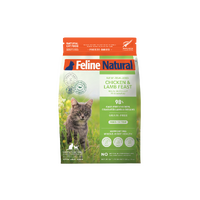 Feline Natural Grain-Free Fd Nz Chicken & Lamb Feast 320G 