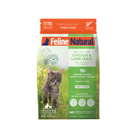 Feline Natural Grain-Free Fd Nz Chicken & Lamb Feast 800G 