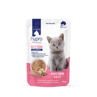 Hypro Premium Kitten Gf Chicken Pate 85G 12Pack 