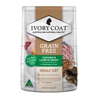 Ivory Coat Adult Cat Chicken With Lamb 85G 12Pk(Om12) 