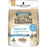 Ivory Coat Cat Adult Chicken & Ofish In Jelly 85G  12Pk(Om12) 