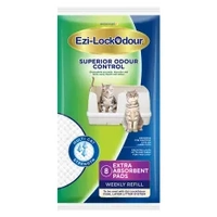 Ezi-Lockodour Extra Absorbant Cat Litter Pads 8 Pack
