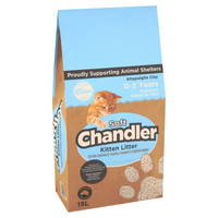 Chandler Soft Natural Kitten Litter 15L 