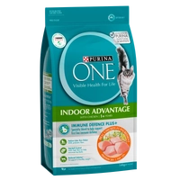 Purina One Cat Adult Dry Indoor Chicken 1.4Kg 