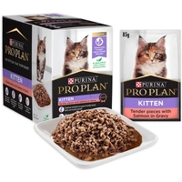 Pro Plan Kitten Salmon Pouch 85G 12Pk (Om12) 