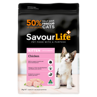 Savourlife Chicken Kitten Dry Food 2Kg