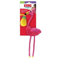 3 x KONG Cat Tropics Flamingo & Pineapple 2-in-1 Catnip Cat Toy