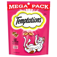 Temptations Snacks Hearty Beef 180G 5Pk (Om5) 
