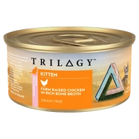 Trilogy Kitten Chicken In Bone Broth 85G 24Pk (Om24) 