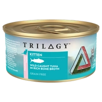 Trilogy Kitten Tuna In Bone Broth 85G 24Pk (Om24) 