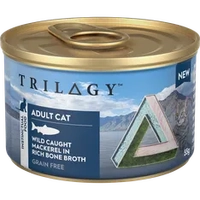 Trilogy Adult Mackrl In Bone Broth 85G 24Pk (Om24) 