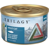 Trilogy Adult Tuna In Bone Broth 85G 24Pk (Om24) 
