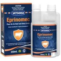 Vetsense Eprinomec Cattle Pour-On 250Ml