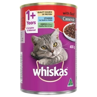 Whiskas Wet Beef Casserole 400G 24Pk (Om24) 