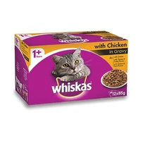 Whiskas Wet Favourites Chick Mvms 85G 1X12Pk 