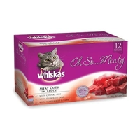 Whiskas Wet So Meaty Mvms 85G 1X12Pk 