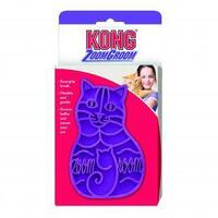 Kong ZoomGroom Silicone Cleaning Brush for Cats