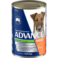 Advance Dog Wet All Breed Adlamb 400G 12Pk(Om12) 