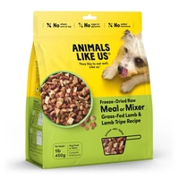 Animals Like Us Dog Freeze Dry Raw Meal Mixer Lamb Tripe 450G 