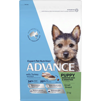 Advance Puppy Small Breed With Turkey & Rice 3Kg 