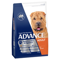 Advance Dog All Brd Sns Skn & Digst Slm W Rice 13Kg 