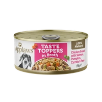 Applaws Dog Taste Toppers Chkn Sal Veg Broth 156G 16Pk(Om16) 