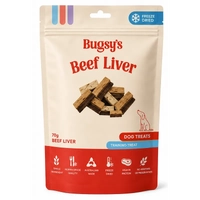 BUGSYS FREEZE DRIED BEEF LIVER 70G