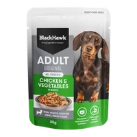 Black Hawk Original Adult Chicken & Veg 85G 12Pk (Om12) 