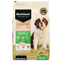 Black Hawk Grain Free Large Breed 15Kg 