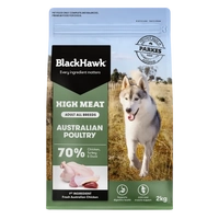 Black Hawk High Meat Australian Poultry Recipe 2Kg 
