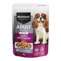 Black Hawk Original Adult Lamb & Vegetables 85G 12Pk (Om12) 