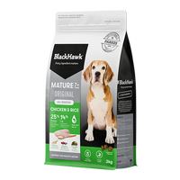 Black Hawk Mature Chicken & Rice 3Kg 