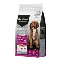 Black Hawk Mature Lamb & Rice 3Kg 