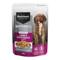 Black Hawk Original Mature Lamb & Veg 85G 12Pk (Om12) 