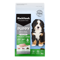 Black Hawk Puppy Large Breed Chicken & Rice 3Kg 