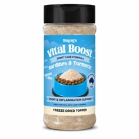 BUGSYS VITAL BOOST JOINT CARE SARDINES & TURMERIC 120G