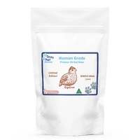 Freezy Paws Freeze Dried Whole Quail 