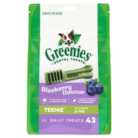Greenies Dog Blueberry Treat Pack Teenie 340G 