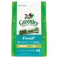 Greenies Dog Fresh Treat Pack Teenie 340G 