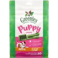 Greenies Puppy Dental Dog Treats Original Petite 340G 