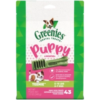 Greenies Puppy Dental Dog Treats Original Teenie 340G 