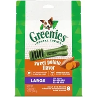 Greenies Canine Sweet Potato Large Dental Treats 340G 