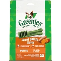 Greenies Canine Sweet Potato Petite Dental Treats 340G 